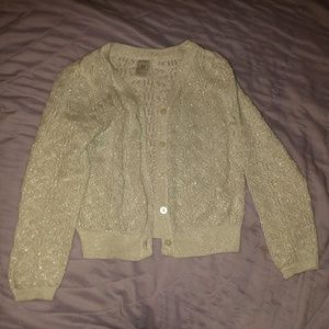 Carter's sparkly cardigan sweater 4t